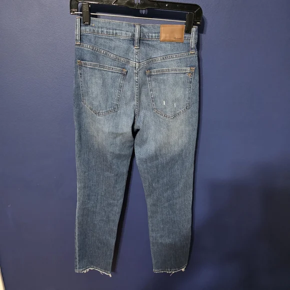Madewell Women's The Perfect Vintage Crop Jean Size 24 - Picture 2 of 6